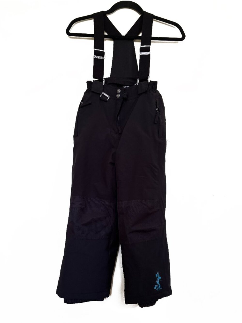 Weather Proof 32 Degrees Black Snow Ski Pants Kids Size 7/8 EXCELLENT COND.